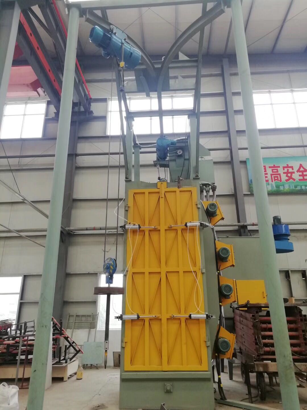 西安市吊鉤式拋丸機(jī) 吊鉤式拋丸機(jī)圖片 歡迎咨詢