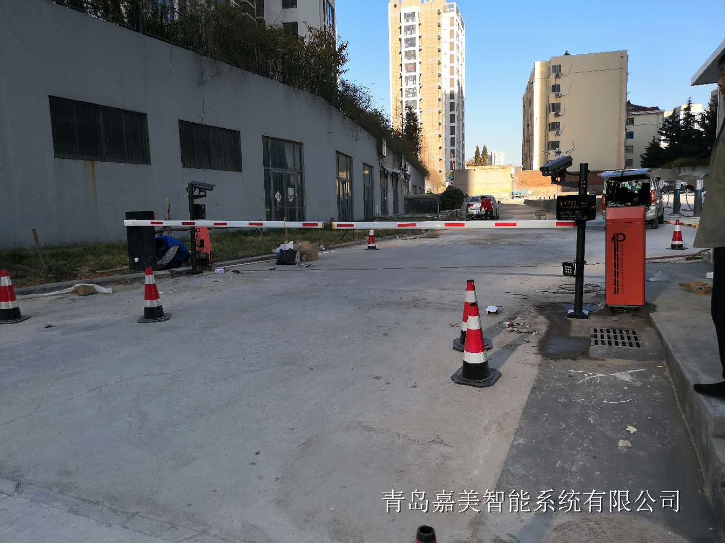 黄岛区小区车牌识别智能道闸 智能车牌识别系统