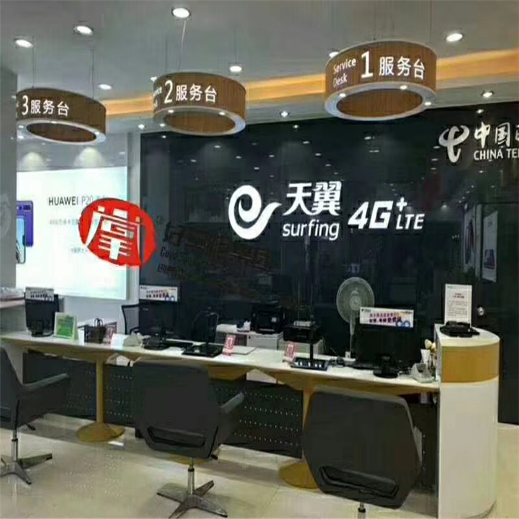 长沙5G展示柜装修效果图