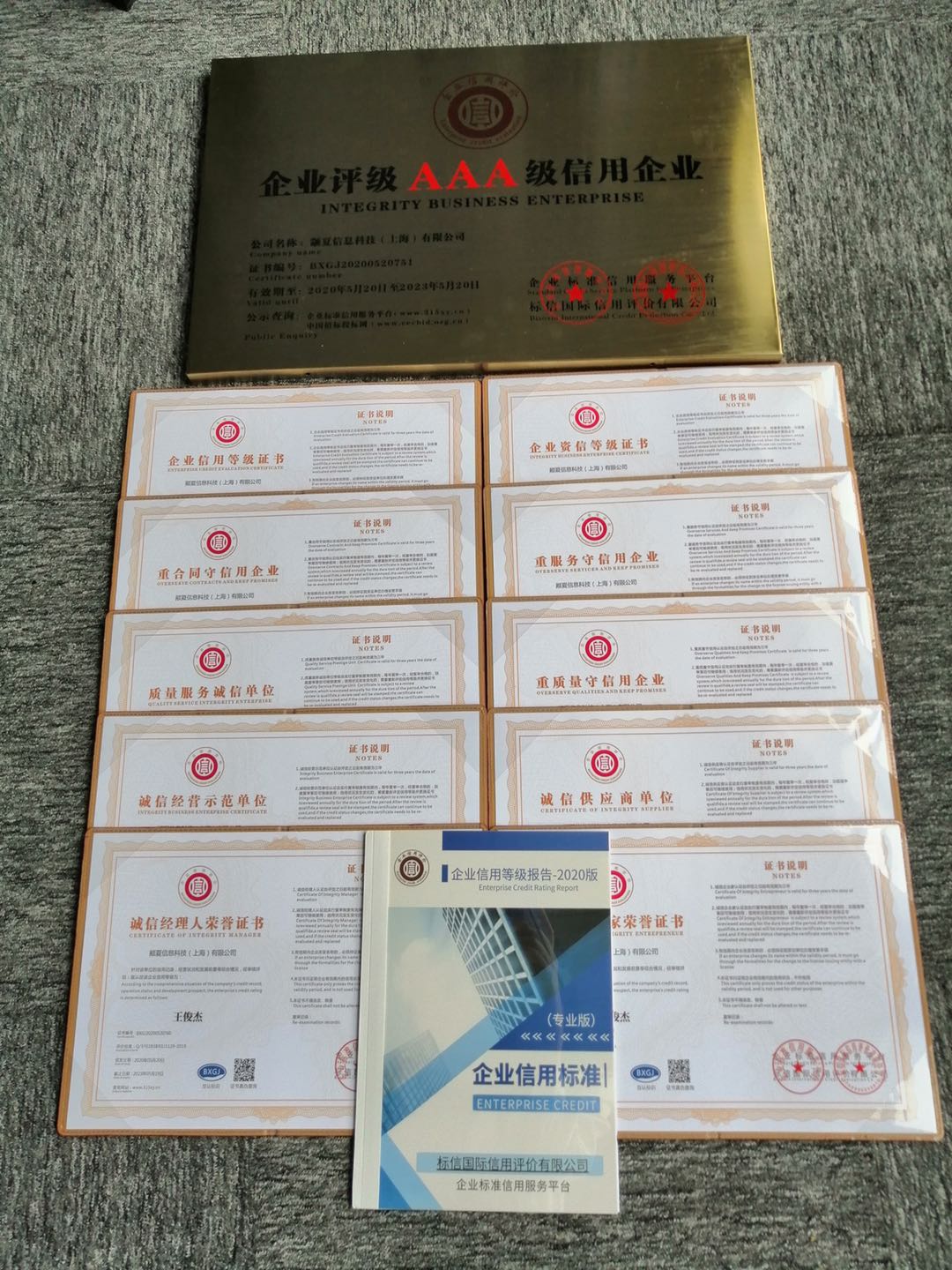 2021年信用評級分析 AAA重服務守信用企業 怎么