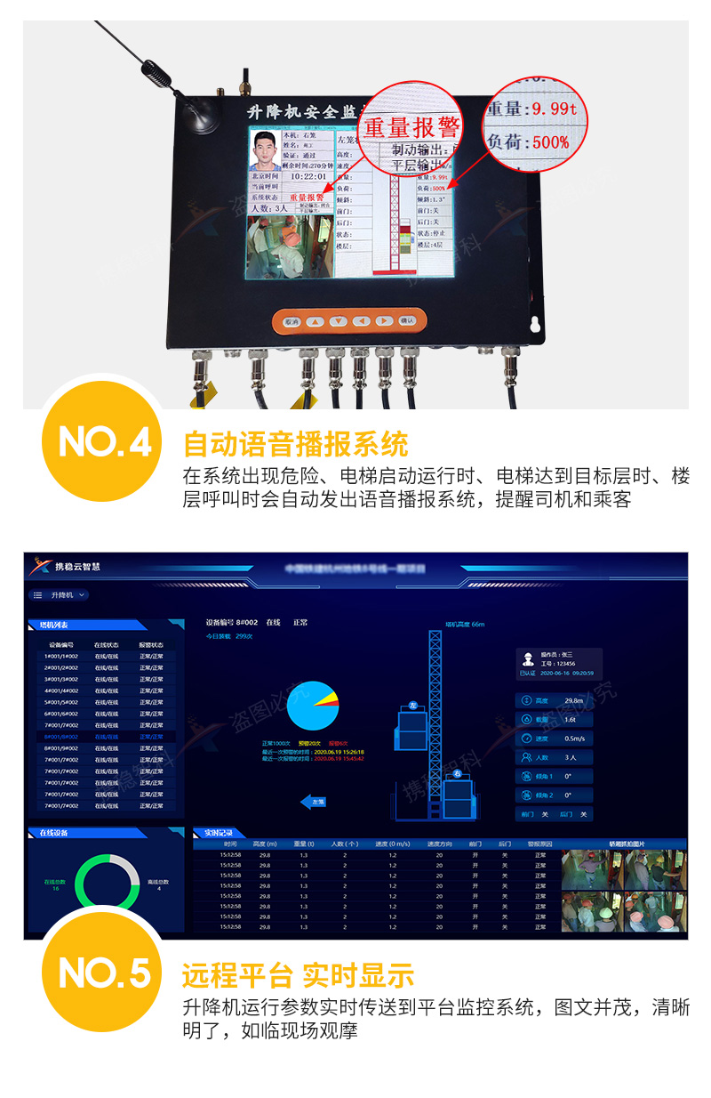 秦皇岛升降机监控系统