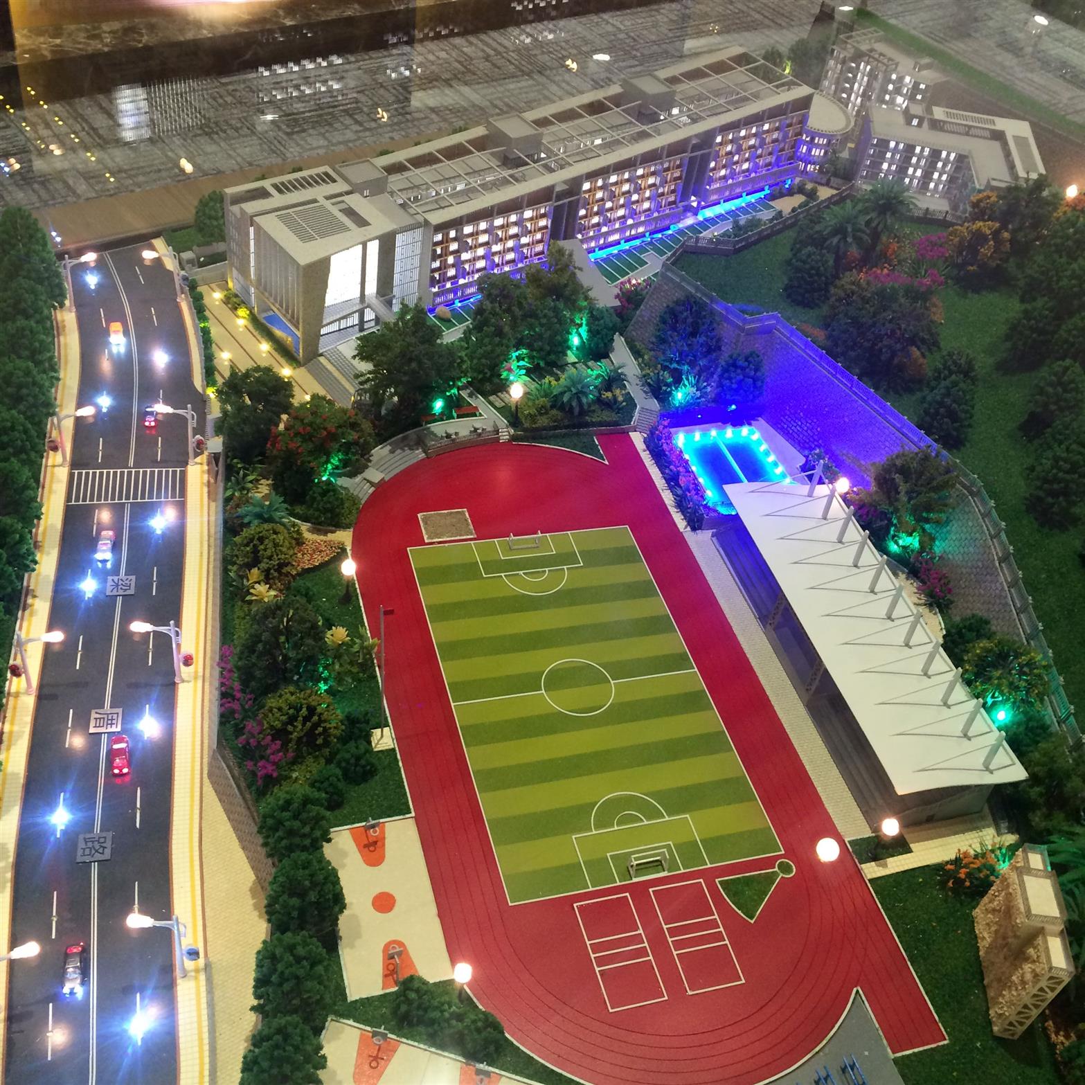 撫州學校沙盤模型定做