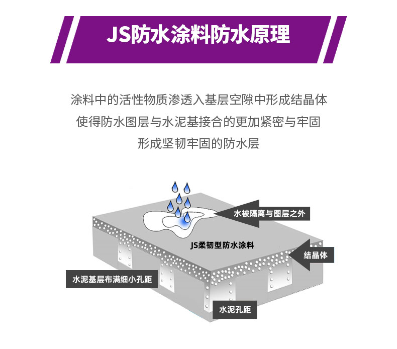 海南js聚合物防水涂料js防水涂料厂家