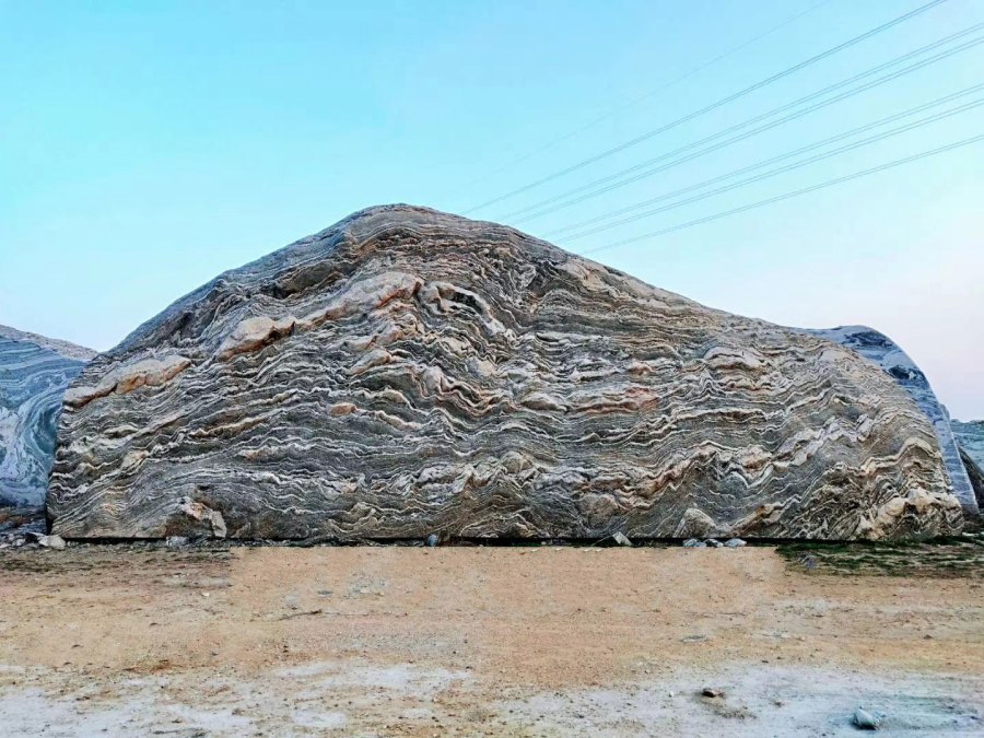 鄂州三峡石门牌石厂家_25000平米景观石基地