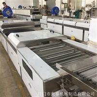 機床絲桿超聲波清洗機 通過式梯形螺紋桿清洗線