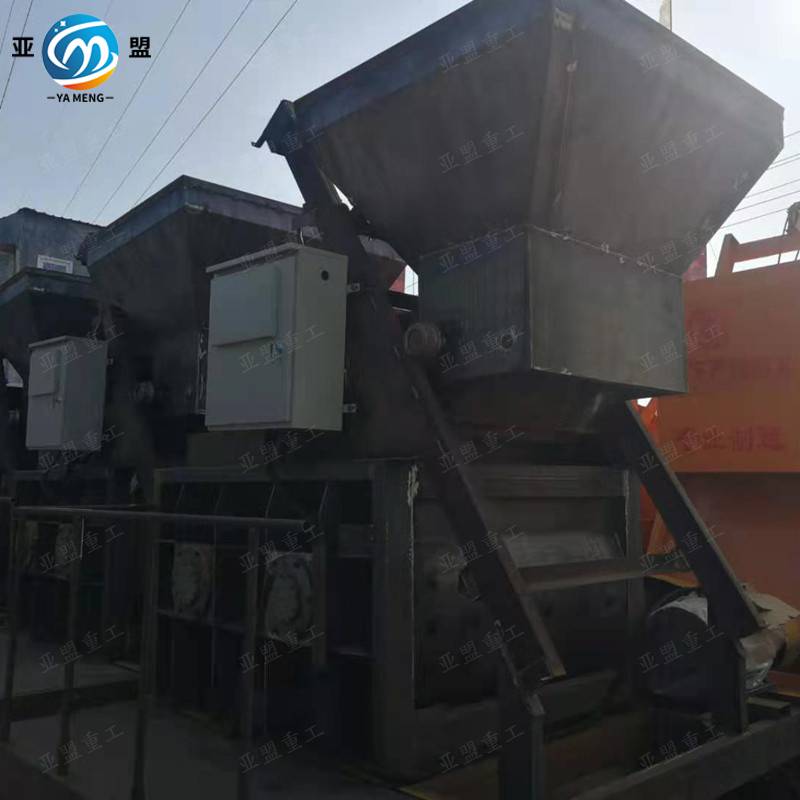 移動攪拌站_三倉混凝土攪拌站_河南亞盟配料攪拌一體機報價