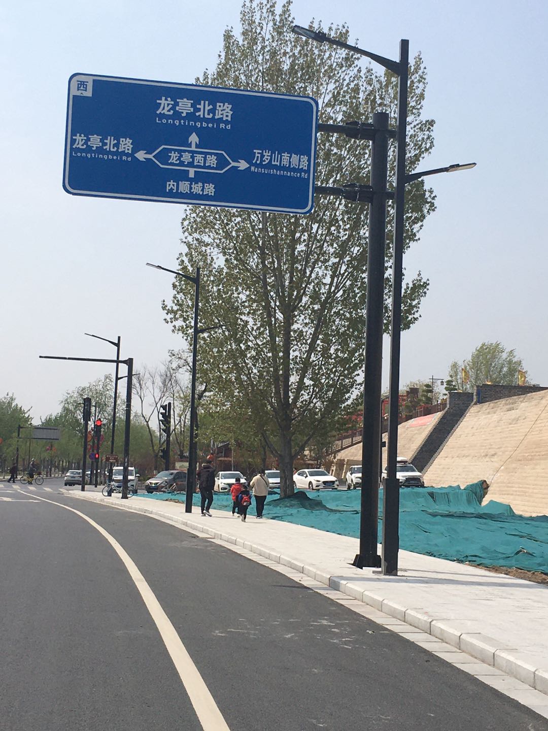 牡丹江交通道路指示牌