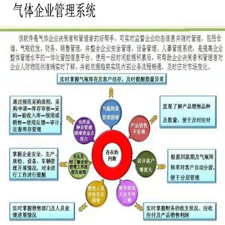 濟寧協力供應青島市氣體企業管理系統軟件 使用方便快捷 免費提供技術指導