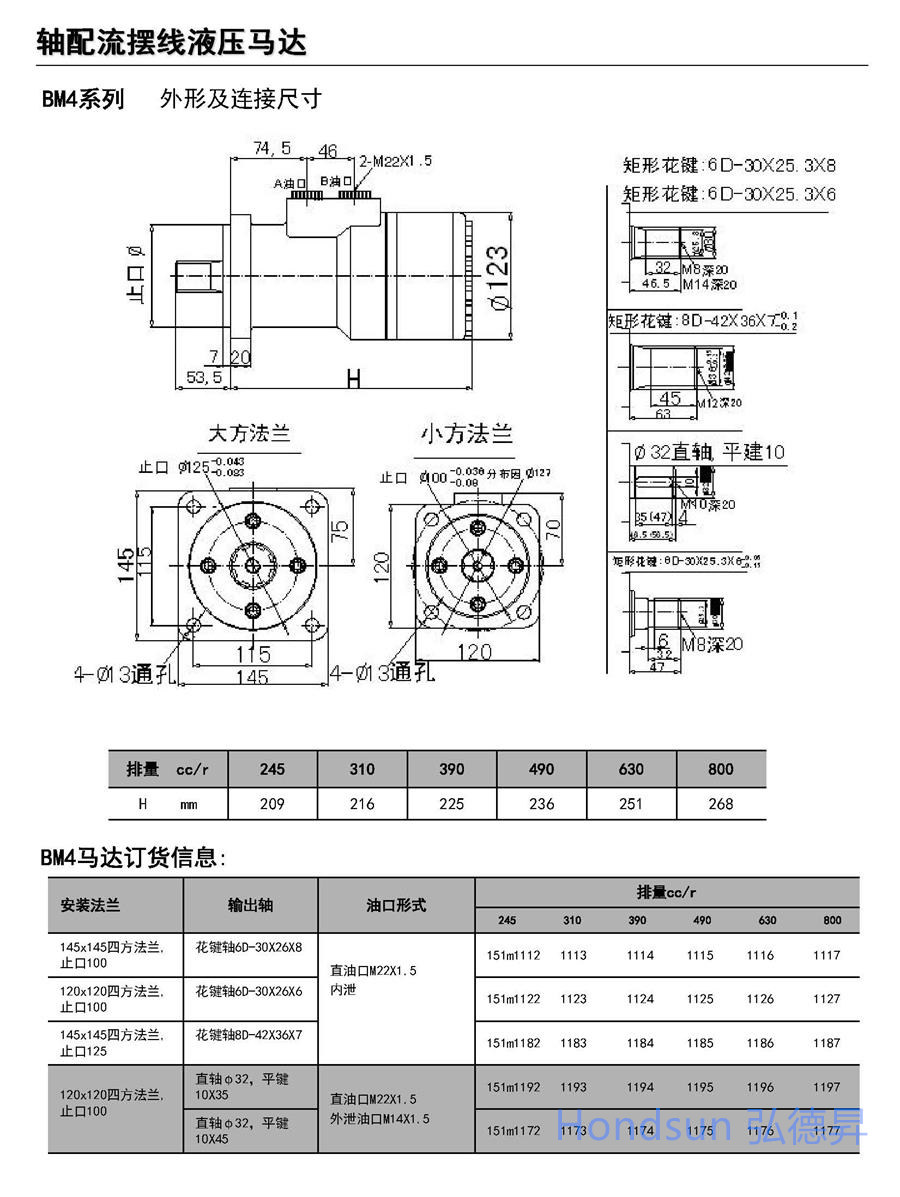 BMP320齿轮马达