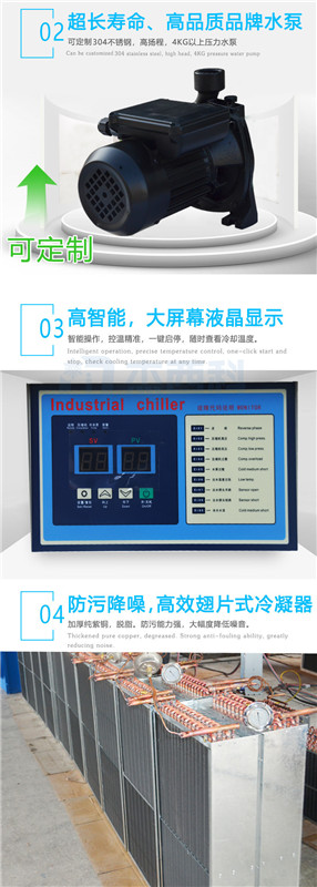 风冷式工业冷水机工程