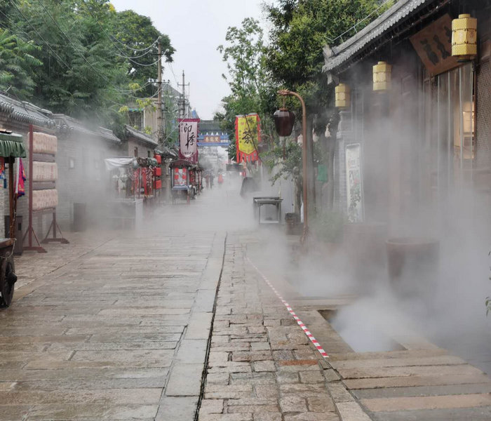 菏泽别墅区雾森系统