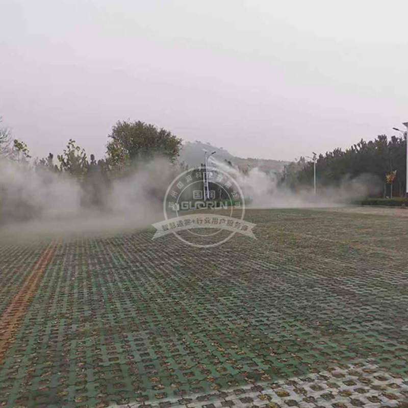 路燈霧化系統智能控制 高壓噴霧降塵 高壓噴霧降塵系統