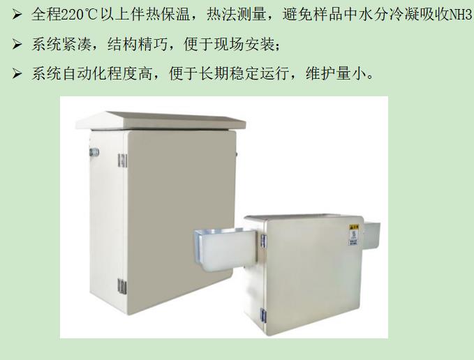 供热锅炉氨逃逸分析系统