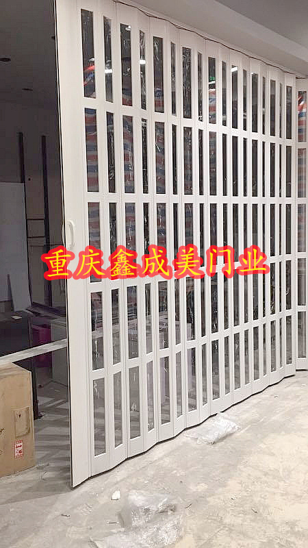 店铺折叠伸缩门