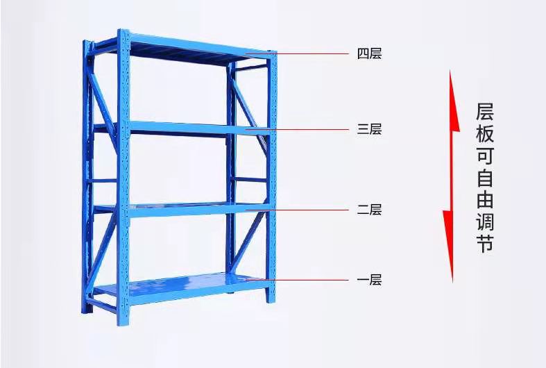 龙海贯通式货架价格