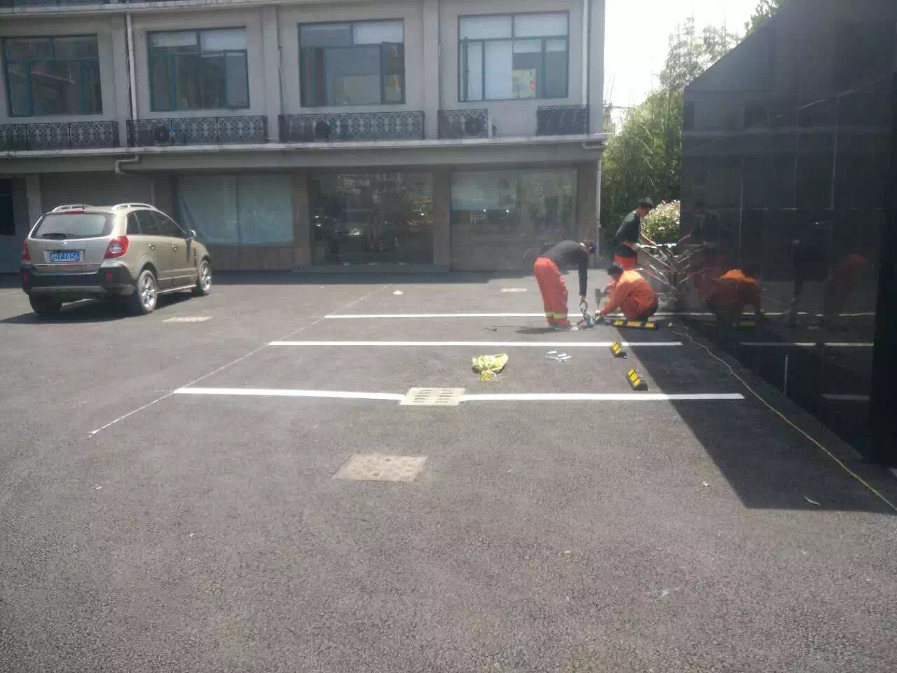 石首車位劃線定制 服務好效率高