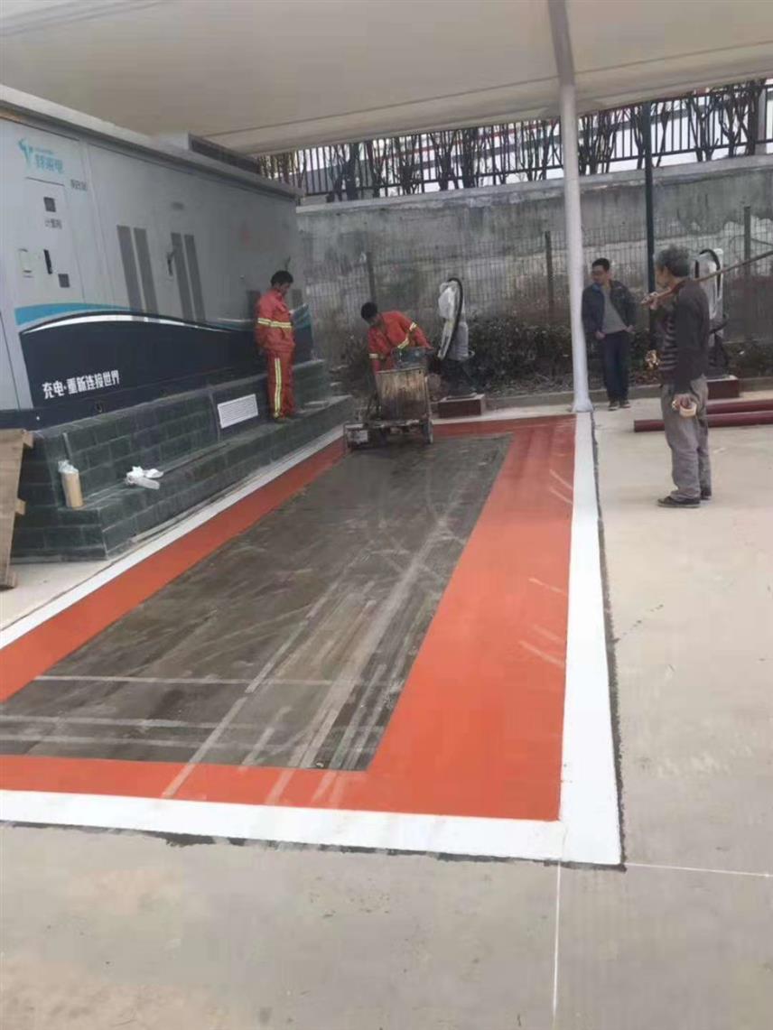漢南車位劃線公司 施工時間短