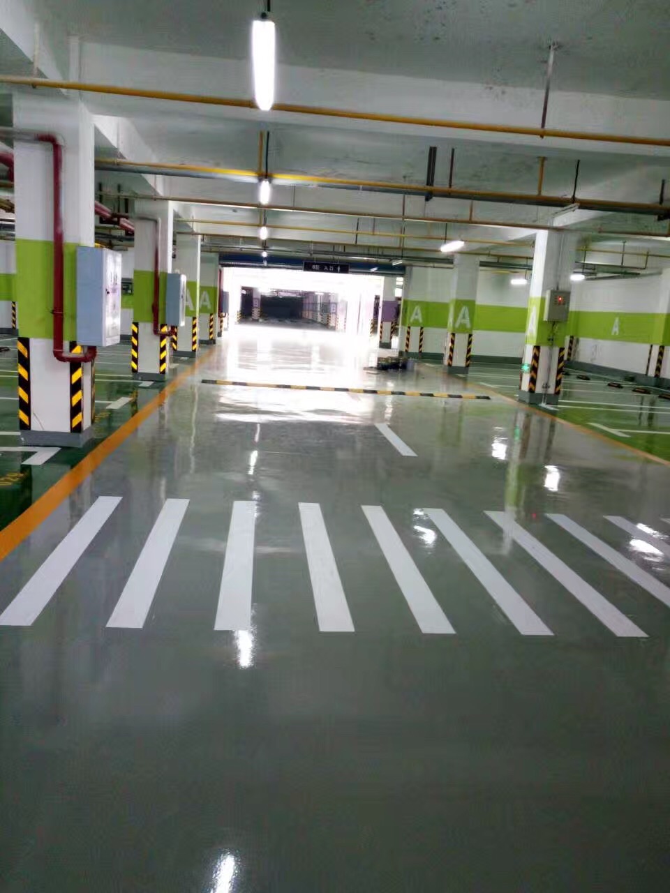 陽新地下車庫劃線訂做 耐磨性高