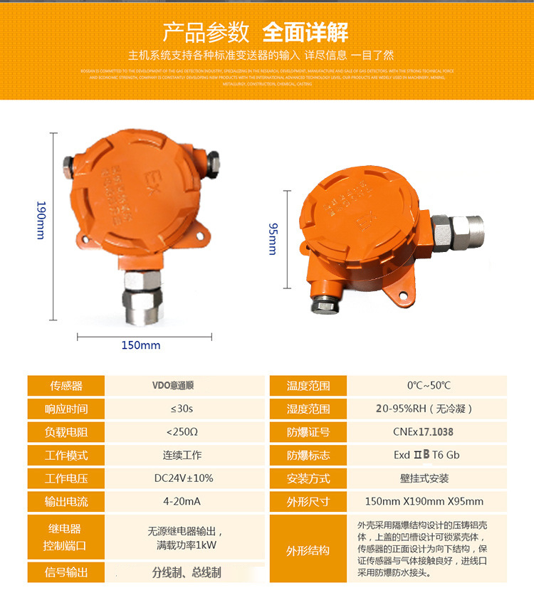 可燃气体报警监视器