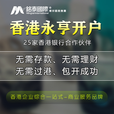 香港銀行開戶商業計劃書模版