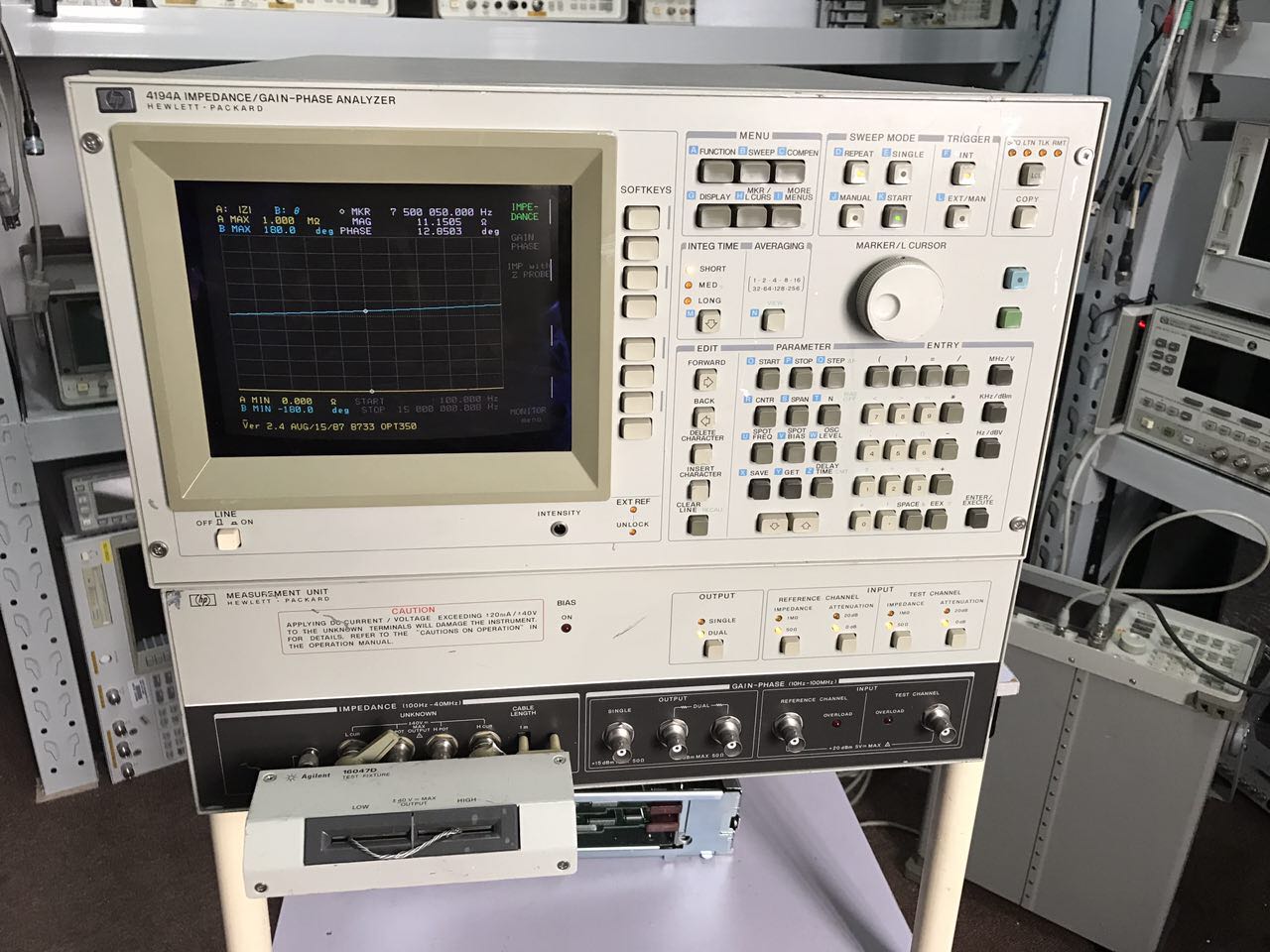 高價回收agilent4396b|測試夾具