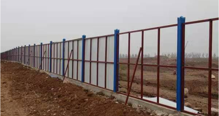 新余廣告圍檔 鋼結構雨棚 南昌邱澤工程物資供應