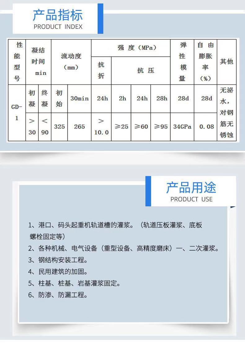 轨道用胶泥袋装规格