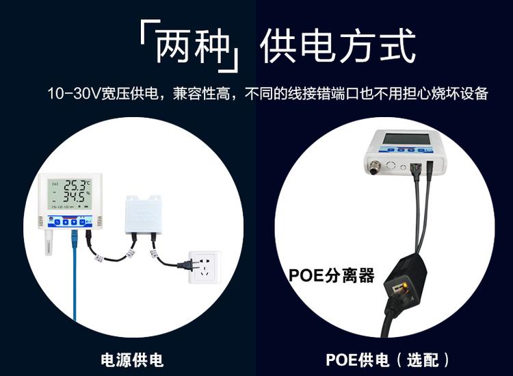 以太网温湿度记录仪