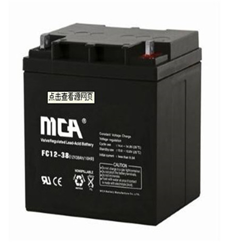 MCA锐牌蓄电池FC12-40锐牌12V40AH型号齐全厂家质保