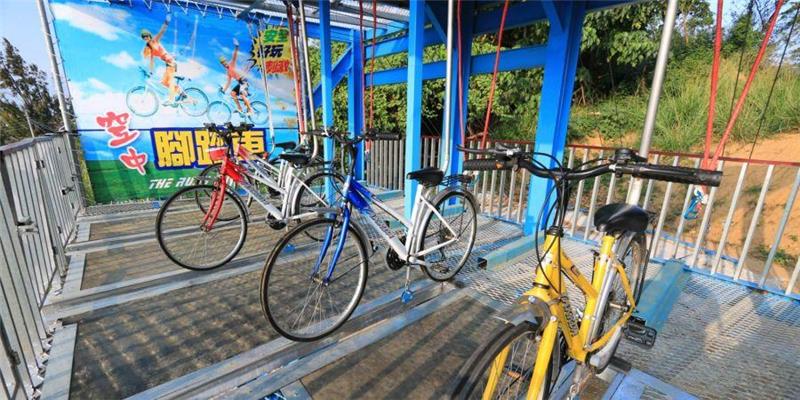 空中自行車廠家定制-云南空中自行車-中鍇游樂設備公司
