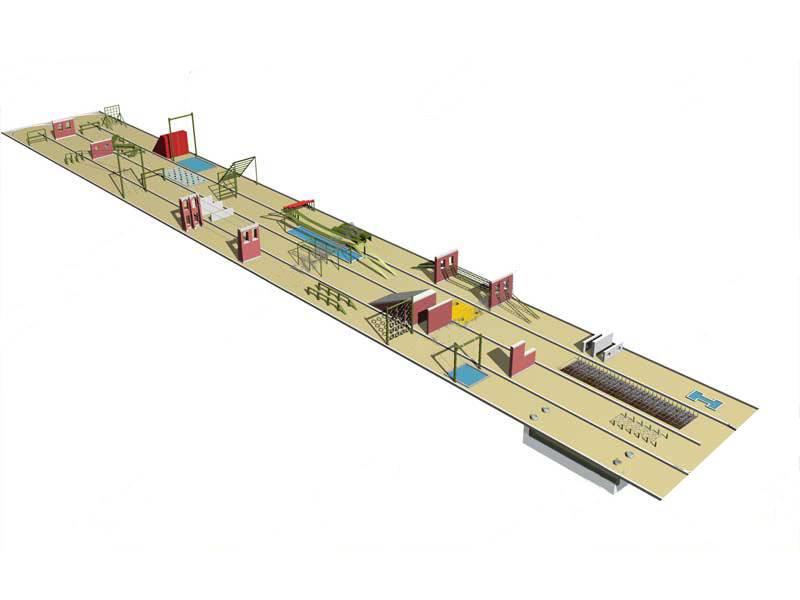三百米訓(xùn)練器材 杭州300米障礙廠家