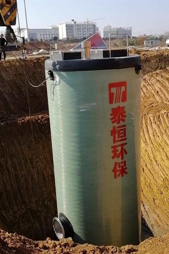 玉树一体化泵站工序