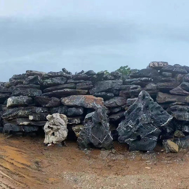 济南假山风景石 英石假山 产地厂家批发