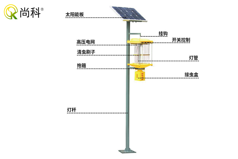 夜间工作电击式杀虫灯