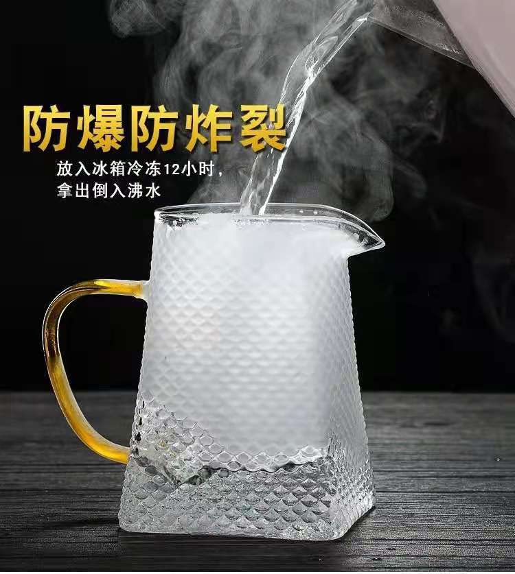 加厚耐热玻璃泡茶壶生产厂家