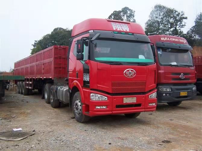 云城物流拉貨13米貨車9米6高欄車機械運輸