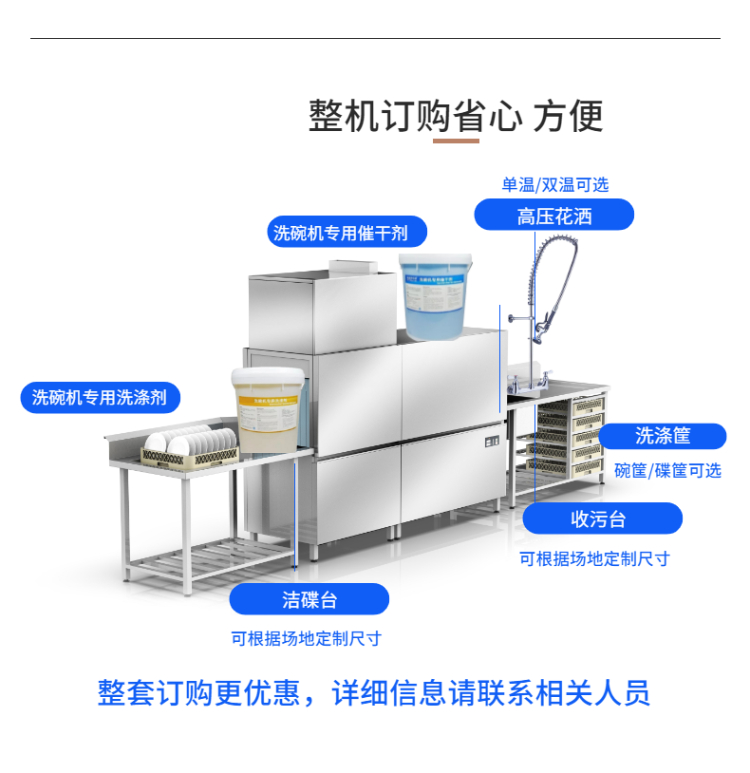 三门峡酒店食堂洗碗机