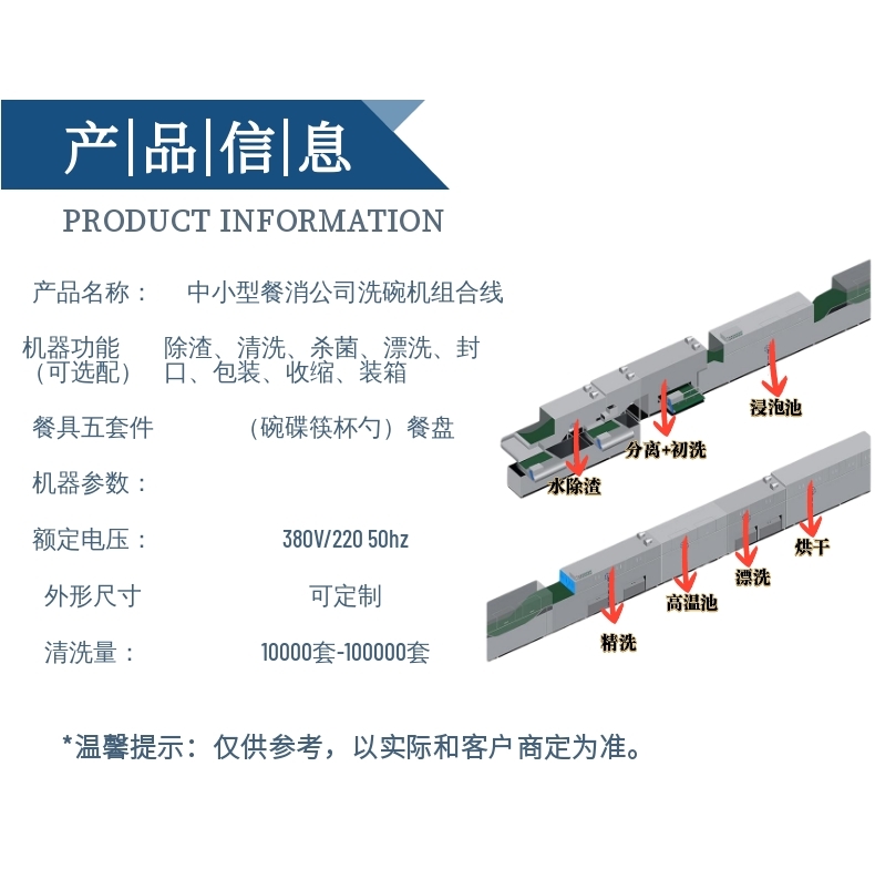 餐具清洗消毒设备