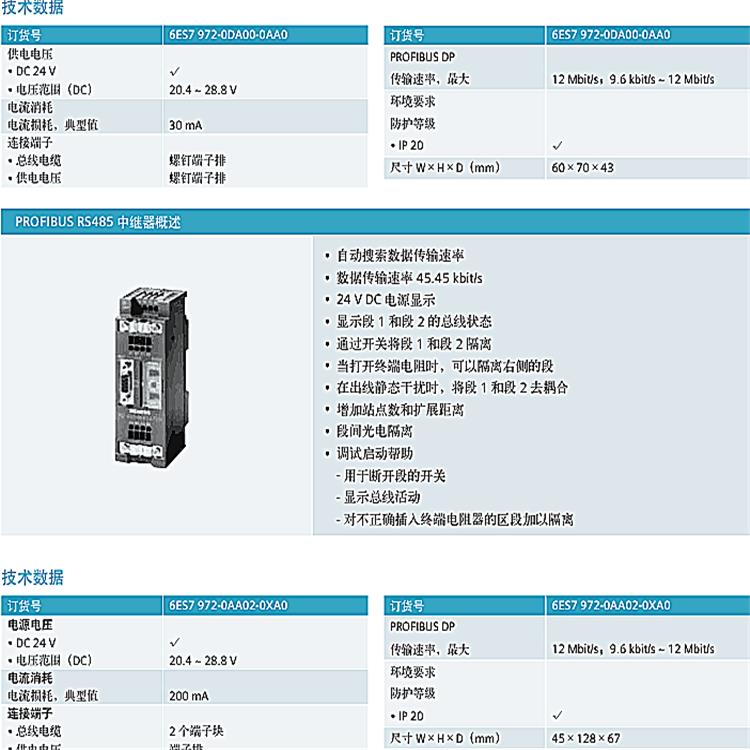 河池西门子ET200SP模块代理商