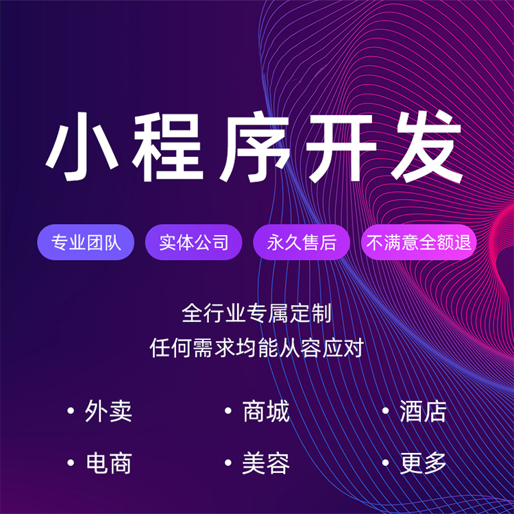 公众号小程序开发定制