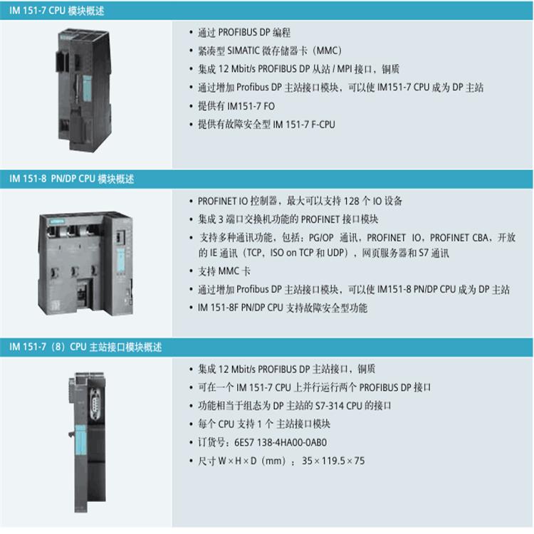 兰州西门子ET200SP模块代理商