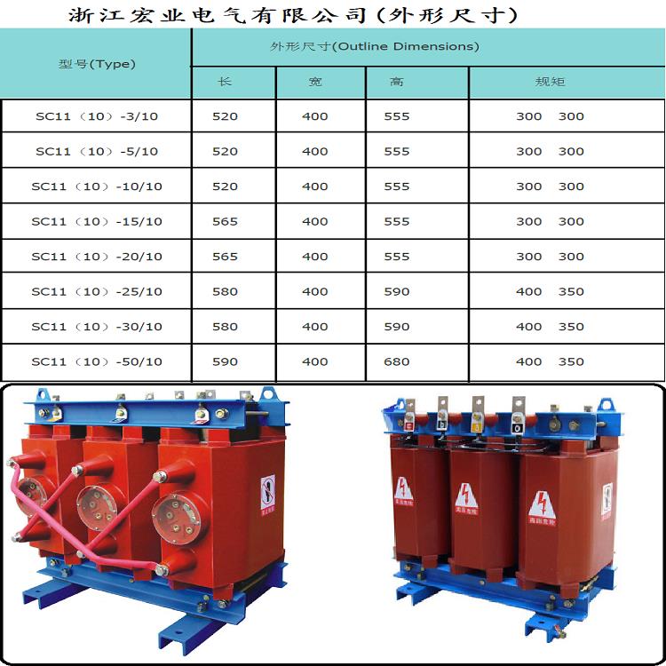 加油站干式变压器