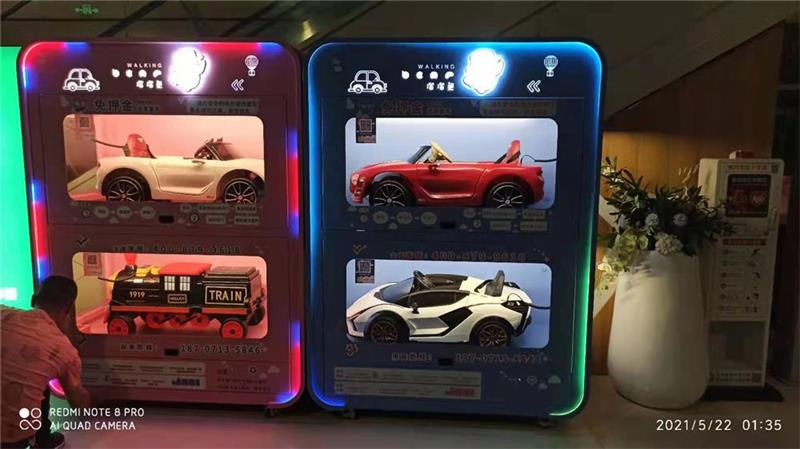 無人智能童車柜招合伙人-無人童車柜-溜溜熊童車