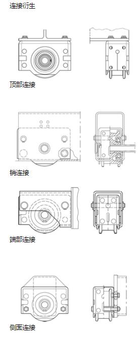 挖机行走齿轮箱安装图