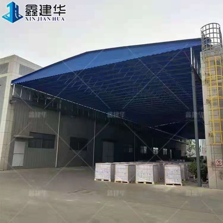 武漢移動雨棚伸縮廠家 戶外停車雨篷