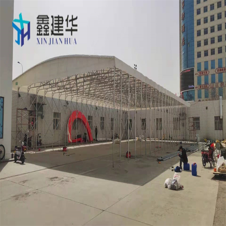信陽工廠電動(dòng)推拉篷 全國發(fā)貨 騰空移動(dòng)雨棚