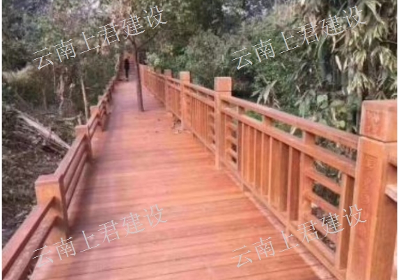 楚雄防腐木標識標牌施工 云南上君古建筑設計施工供應