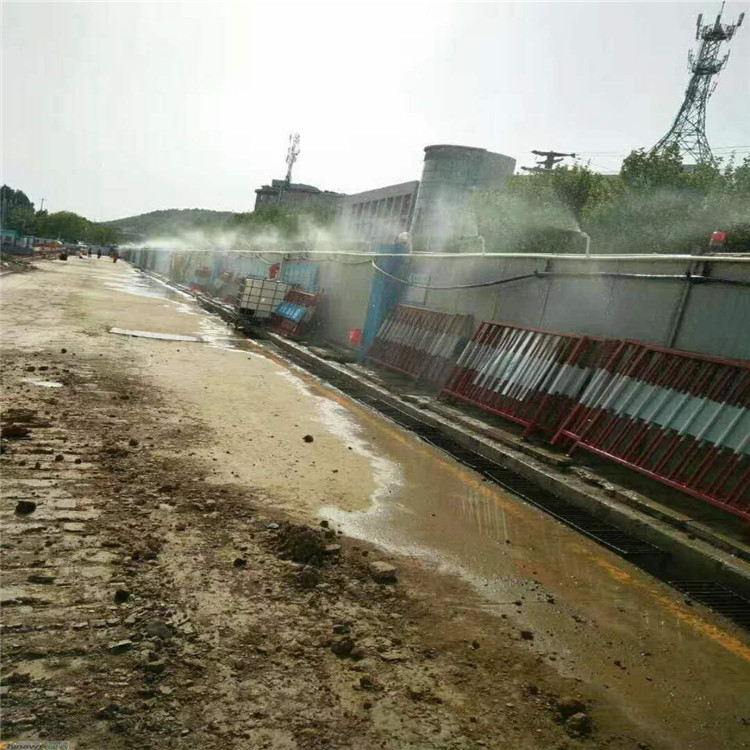 圍擋噴淋 湖北工地圍擋除塵噴淋系統廠家 銳潔環保