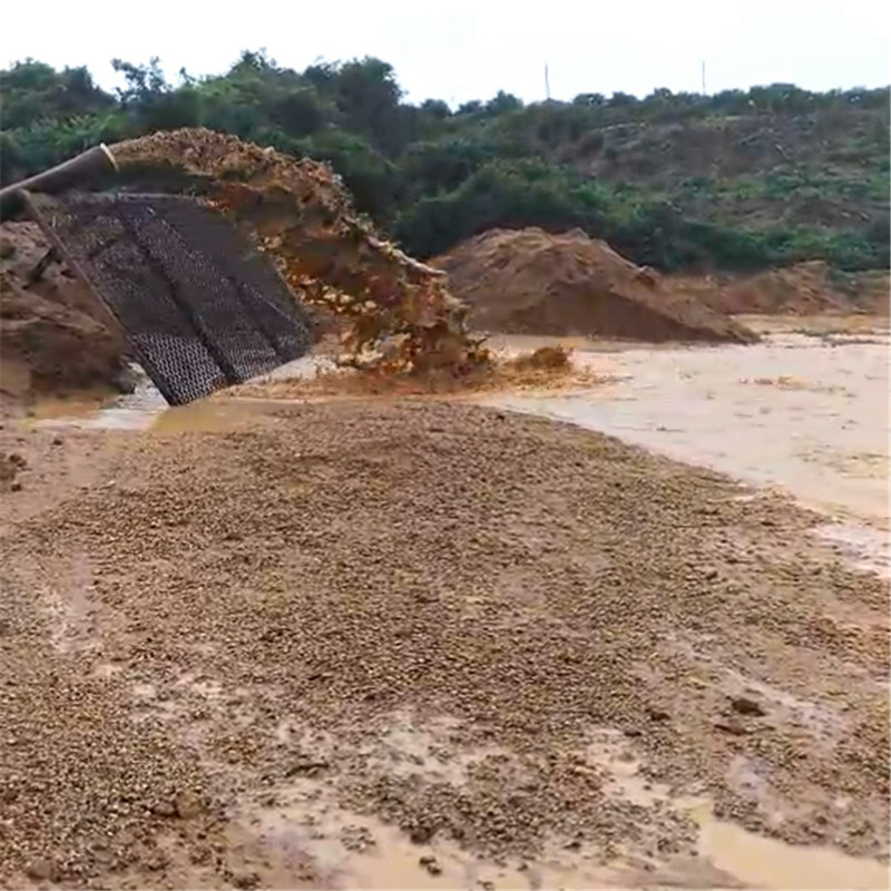 沙场洗沙挖机改装泥沙泵