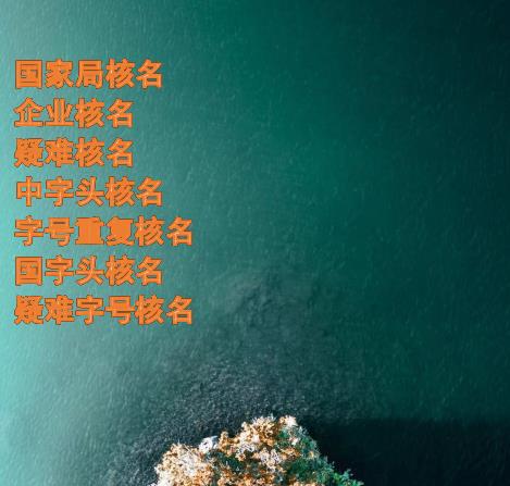 无地区公司核名需要什么条件